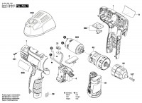 Bosch 3 603 JA2 102 Easydrill 1200 Cordless Drill Driver 12 V / Eu Spare Parts